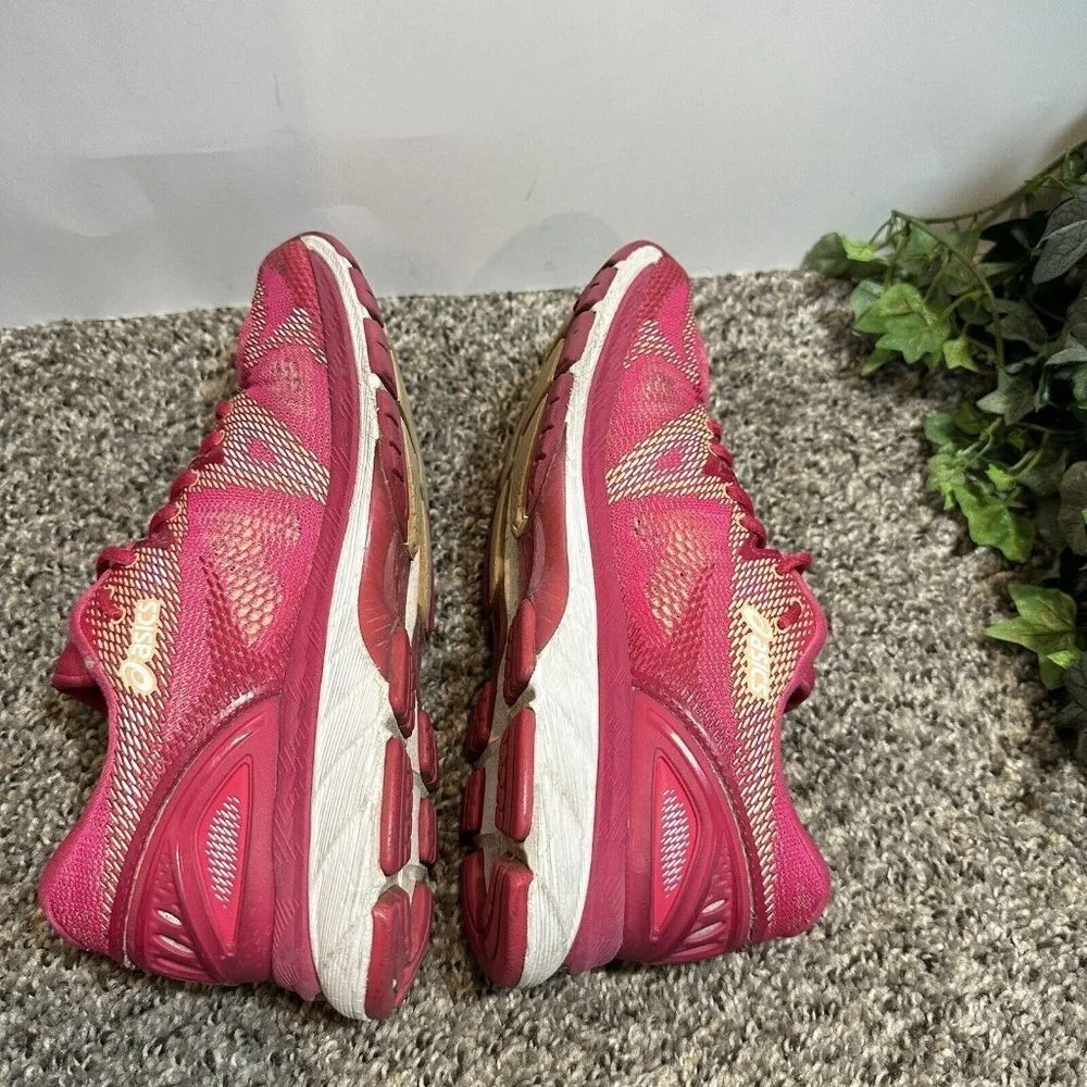 ASICS Gel-Nimbus 20 Womens Size 8.5 Athletic Running Shoes Pink T850N